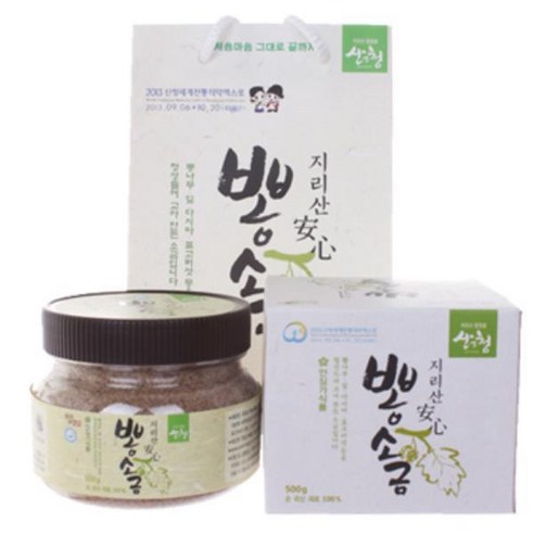 지리산 안심가 뽕소금 500g