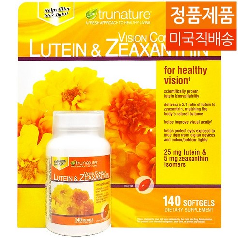 trunature 루틴과 제아잔틴 140정