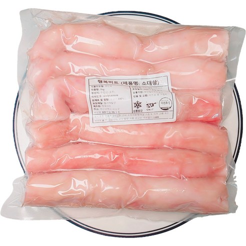 행복미트 소대창 우대창 냉동 원물 특수부위, 3개, 1kg