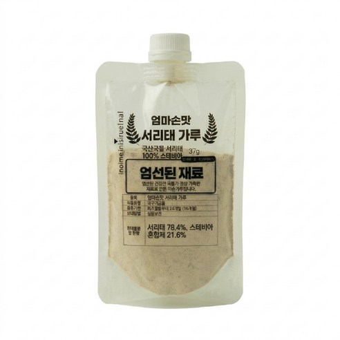서리태가루 국산 100% 소포장 파우치 간편 쉐이크 1포 개별포장, 1개