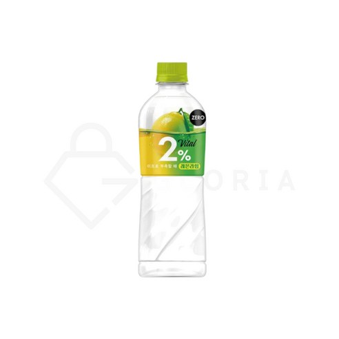 칠성 2프로 레몬라임 제로, 20개, 500ml