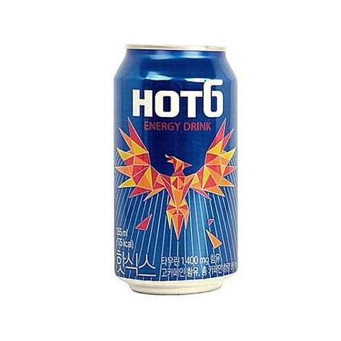 롯데칠성음료 핫식스, 355ml, 1개입
