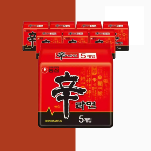 농심 신라면 120g, 40개