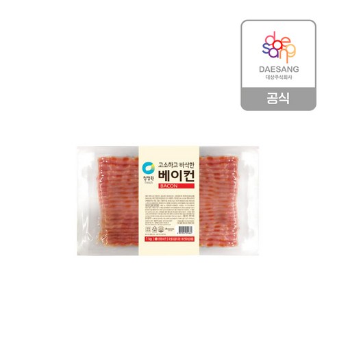 청정원 고소하고 바삭한 베이컨