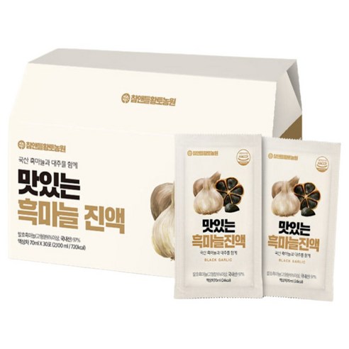 참앤들황토농원 맛있는 흑마늘 진액, 2.1L, 1개
