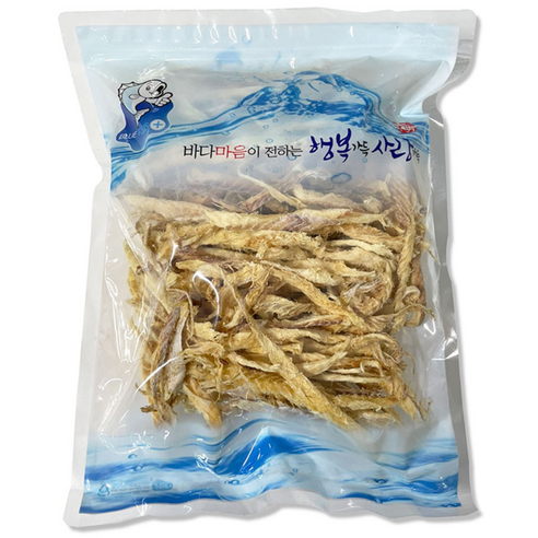 울돌목 자연건조 황태채 500g 황태포 황태 북어, 500g, 1개