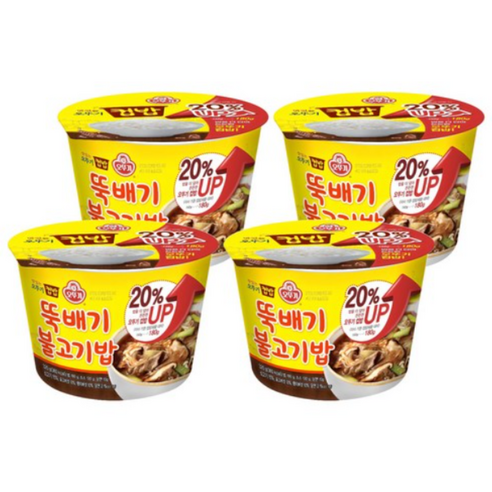 오뚜기 컵밥 뚝배기불고기밥 320g
