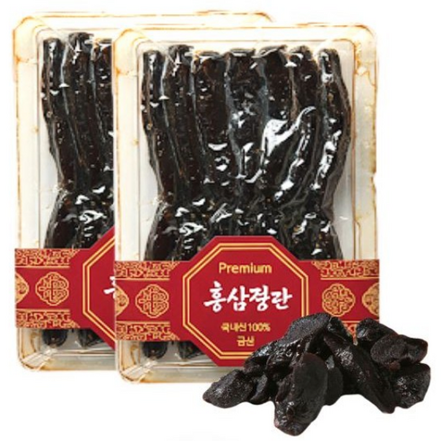 프리미엄 명품 홍삼정과 250g 고려 홍삼정과 건강세트  korea red ginseng