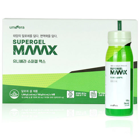 유니베라 슈퍼겔 W 1500g(150gX10병) 맥스피 신형