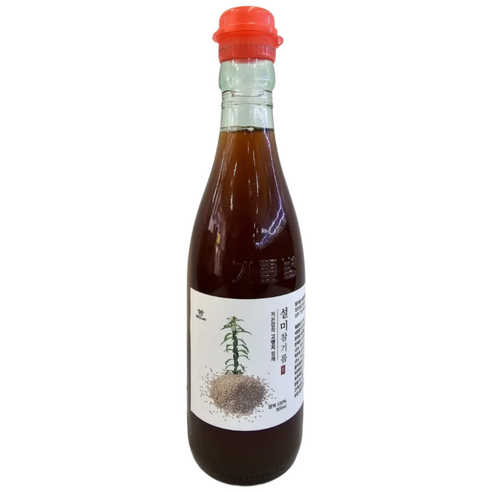 설미 최상급 중국 고랭지 흑토 통참깨로 만든 참기름, 1개, 300ml