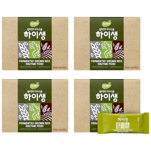하이생 120포(30포x4개), 3.5g, 4박스