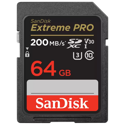 샌디스크 익스트림 프로 SD카드, 64GB, 1개