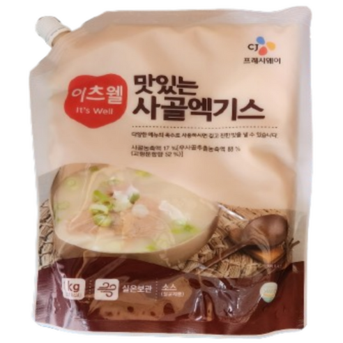 이츠웰 사골엑기스 1kg