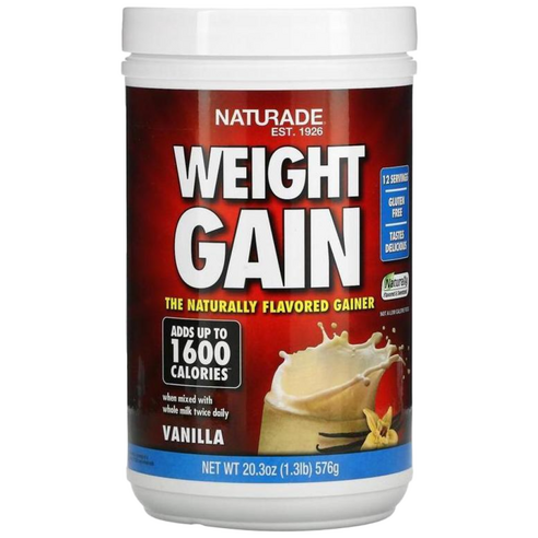Naturade 웨이트 게인 바닐라 20.3 oz (576 g)