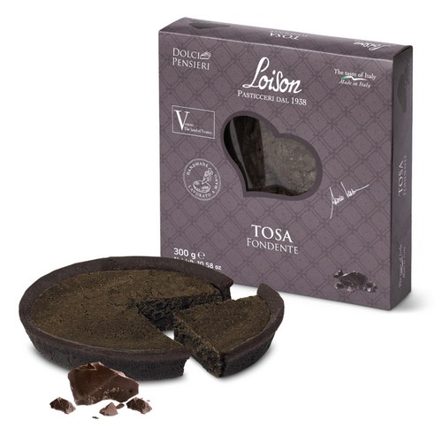 로이손 토사 퐁덴테 다크 초콜릿 타르트 로이손 Loison, 300g, 6개