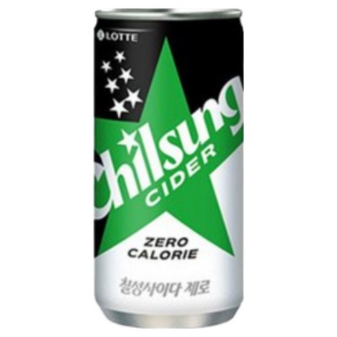 롯데 칠성사이다 제로 210mlx30캔, 210ml, 30개