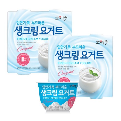 동원 소와나무 생크림 요거트 85g