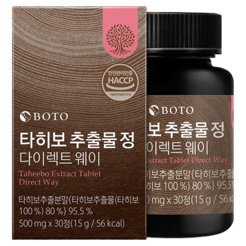 보뚜 타히보 추출물 정 다이렉트 웨이, 30정, 6개