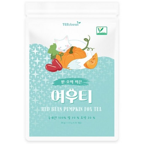 티트리트 여우티 팥호박차
