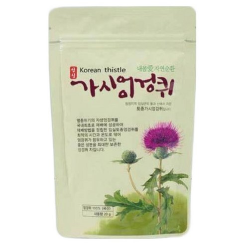 임실 엉겅퀴차 국내산 100% 토종 가시엉겅퀴 건강차, 60개, 20g, 1개입