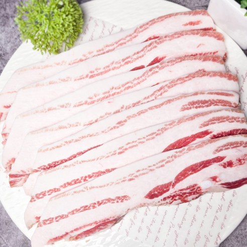 [당일발송] 미트애/미트kg 진짜 지방 많은 이베리코 삼겹살, 2개, 1kg