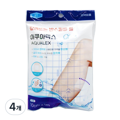 DZ잘라쓰는 방수필름 롤 아쿠아렉스, 4개