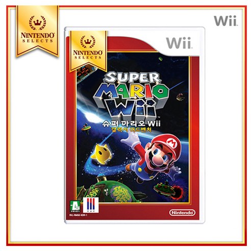 쿠팡! | {Wii} 슈퍼마리오 위 갤럭시 어드벤처 닌텐도셀렉트 (한글판) 새제품 {Wii} 슈퍼마리오 위 갤럭시 어드벤처 닌텐도셀렉트 (한글판) 새제품