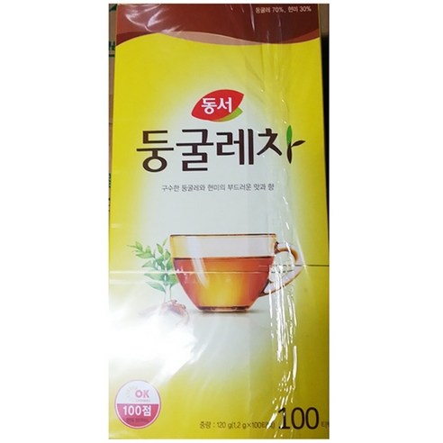 둥굴레차(동서 100T)X24, 1.2g, 100개입, 24개