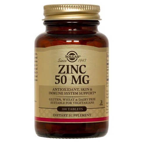 솔가 아연 50mg 타블렛