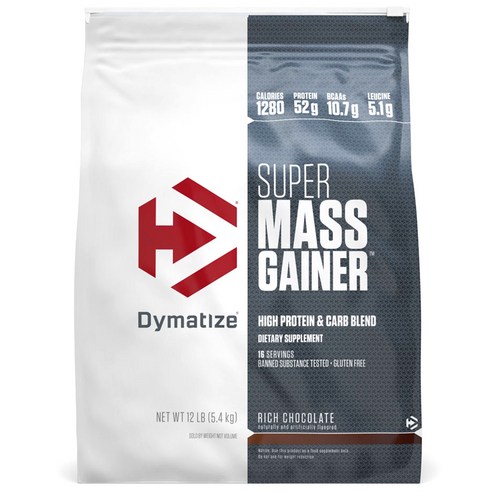 Dymatize 슈퍼 매스 게이너, 1개, 5.4kg