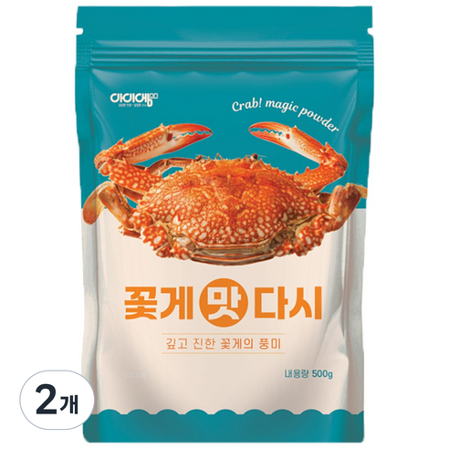 아이엠소스 꽃게맛다시, 500g, 2개