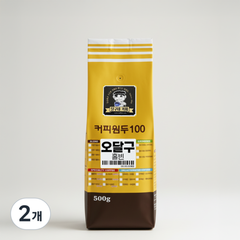 달구네커피 오달구 블렌드 카페사장님들의 원픽! 당일 로스팅한 진짜 고소한 원두커피