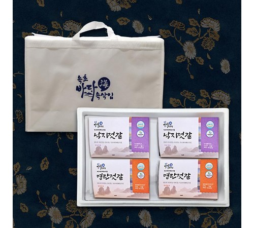 다양한 속초 젓갈 종류