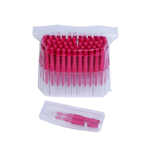 주현테크 스마일 브러쉬 I형 치간칫솔 SSSS, 0.6mm, 50개입, 1개