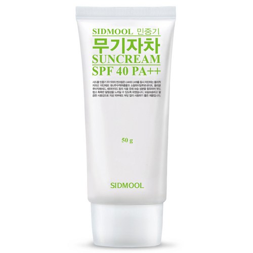 시드물 민중기 무기자차 썬크림 SPF40 PA++, 50g, 1개