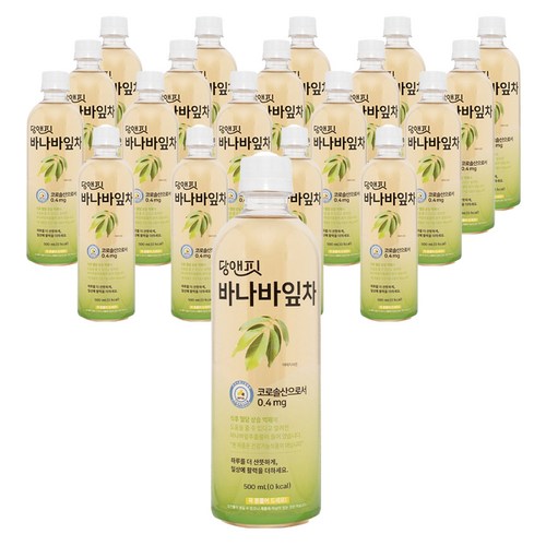일화 당앤핏 바나바잎차, 500ml, 20개