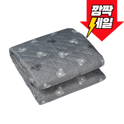한일의료기 탄소열선 고급 전기요 보관가방 포함, 그레이(바퀴)_소(67.5x180cm)