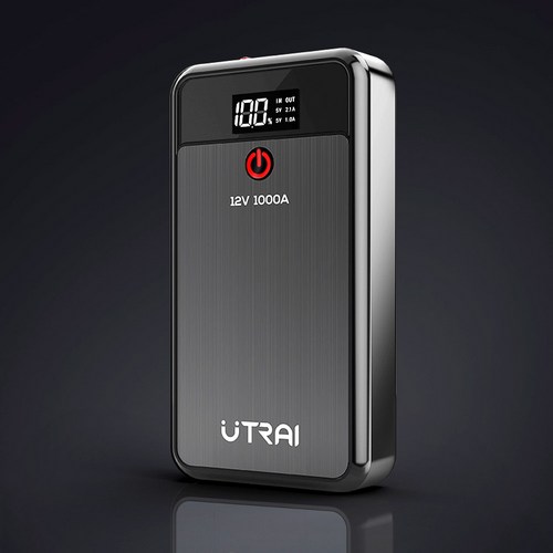 자동차 점프스타터 차량용 배터리 방전 휴대용 유트라이 에어, 8000mAh, 1개