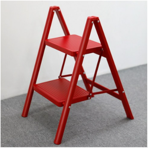 FONOW 사다리 휴대용 가정용 접이식 사다리 다용도 A타입 논슬립 페달, 1개