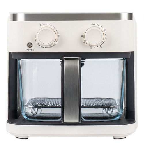 쿠비녹스 글라스 에어프라이어 5.5L 대용량 유리 에어프라이기, CX-252AF