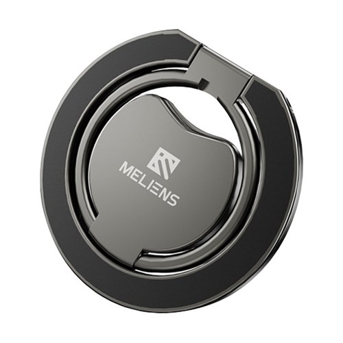 멜리언스 듀얼 마그네틱 맥세이프 링홀더 자석거치대 그립 스마트톡, 1개, 스페이스 그레이