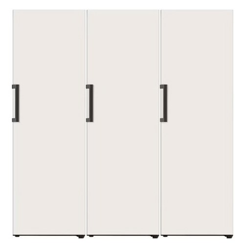 색상선택형 LG전자 오브제 321L 좌열림 컨버터블 세트 메탈 냉장고  냉동  김치냉장고 XYZ323MEF 방문설치