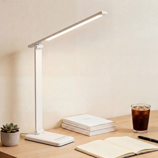 파페피 LED 학습용 스탠드 블루라이트 차단 시력보호 7단 밝기 5단 색온도 조절