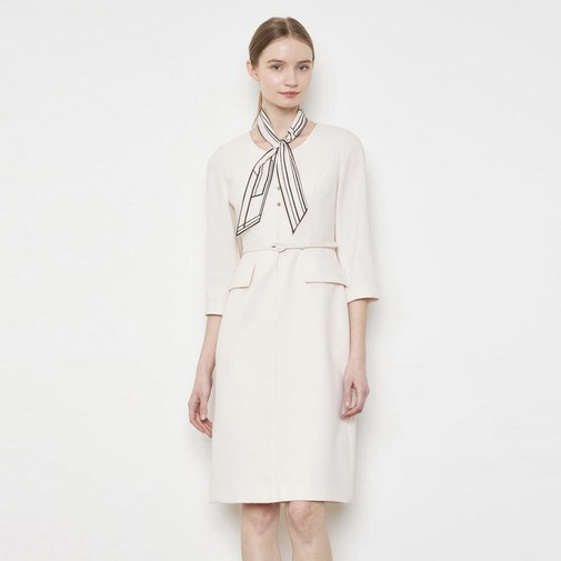 케이엘 KL 마쥬 타이 슬림H라인 원피스 2컬러 OP25odo2OO