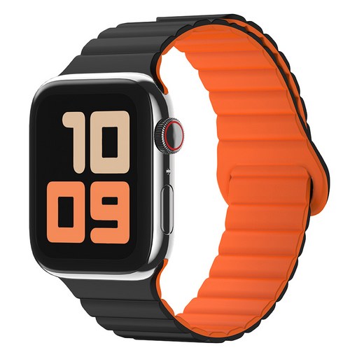 SKY 팔레트 스마트워치 마그네틱 실리콘 스트랩, 선셋 쉐도우, 1개