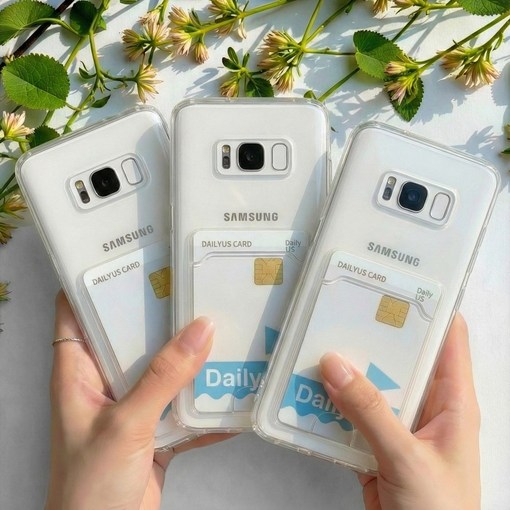 데일리어스 111 에어백 카드 수납 투명 범퍼 케이스