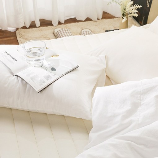 퓨어 천연섬유 워싱 광목침구 국산 이불커버 매트커버 베개커버 홑이불 겹이불 홑겹이불 싱글 퀸