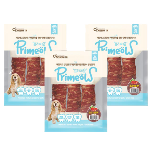 프리미요 강아지 딩고껌 17cm 대형견 전용 덴탈껌