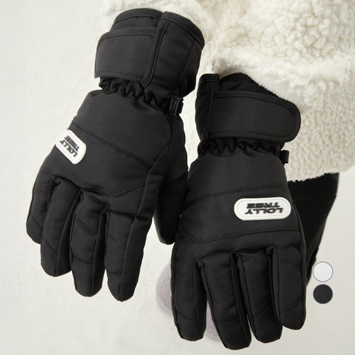 롤리트리 아동용 착붙 생활 방수 스키장갑