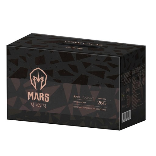 MARS 戰神 水解乳清蛋白 黑可可 60包, 2.1kg, 1盒